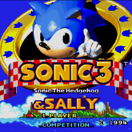 Sonic 3 and Sally Acorn